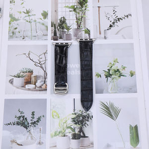 สายหนังลายจระเข้สำหรับ Apple Watch ultra 3 Smart Watch สายหรูหราของแท้สำหรับ <span class=keywords><strong>Cartier</strong></span> - Product Image 4