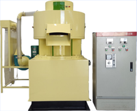 Fada Mini-broyeur de sciure de bois à haut rendement 1-1,5 tonnes/h, économique, 380V triphasé, garantie 3 ans, moteur 90 kW, 4500 kg, Shandong