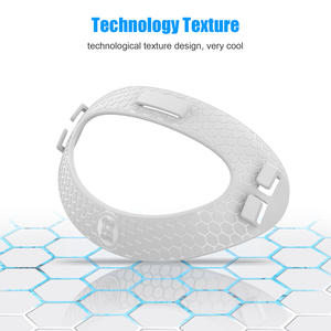 AMVR Tête Rembourrage Dorsal <span class=keywords><strong>sangle</strong></span>, Gravité D'équilibrage de Pression halo <span class=keywords><strong>Sangle</strong></span> Confortable Doux TPU Coussin <span class=keywords><strong>pour</strong></span> <span class=keywords><strong>Oculus</strong></span> <span class=keywords><strong>Quest</strong></span> <span class=keywords><strong>2</strong></span> Casque Gris - Product Image 3