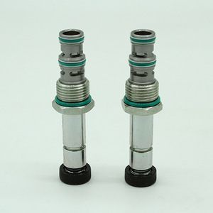 Vanne solénoïde quatre voies 1/2 pouce 315 bars 100 L/min, vanne hydraulique pour pièces d'excavatrice - Product Image 1