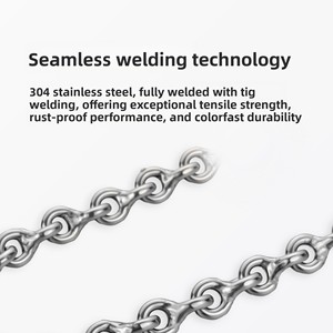 ปลอกคอสุนัขป้องกันการกัดโลหะสแตนเลสป้องกันการสูญเสียป้องกันการกัดกร่อนป้องกันการเกิดสนิมป้องกันกระดูกงู - Product Image 6