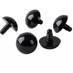 Bambola giocattolo accessori artigianali sicurezza fai da te occhi di plastica nera di <span class=keywords><strong>peluche</strong></span> burattini bambola come orsacchiotto <span class=keywords><strong>peluche</strong></span> animali rondelle - Product Image 3