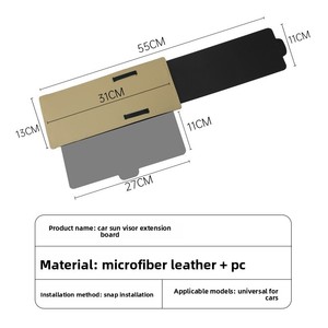 Parasol Extensible Universal para Auto 2026, Nuevo y Mejor Vendido, Antideslumbrante, Bloqueador <span class=keywords><strong>de</strong></span> Rayos UV - Product Image 4