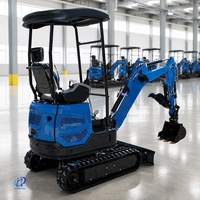 Mesin Penggali Crawler 1.8 Ton 2 Ton 3.5 Ton Mini Excavator Compact Excavator Micro Digger Harga Dealer EPA EURO 5 CE Pertanian