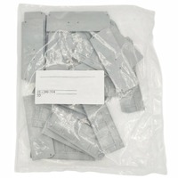 280-314 Bornier de raccordement DIN Rail d'origine allemande en stock, plaque d'extrémité et plaque intermédiaire, épaisseur 2,5 mm, gris 280-314