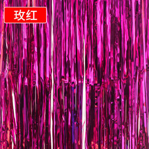 Feuille Rideaux Métallique Tinsel Toile <span class=keywords><strong>de</strong></span> Fond Rideaux <span class=keywords><strong>Porte</strong></span> <span class=keywords><strong>Frange</strong></span> Rideaux pour Mariage Anniversaire <span class=keywords><strong>De</strong></span> Noël Halloween Disco Party Favor - Product Image 4