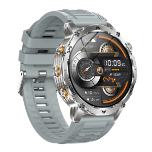 Direct Factory AK102 Rugged Outdoor Smartwatch GPS Track <b>Compass</b> BT Call 1100mAh Battery 1.7" HD Screen Men Sport <b>Watch</b> - Product Image 3