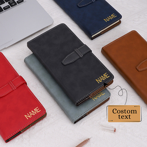 Carnet de notes A6 KOUZIO avec impression de logo personnalisée, carnet de notes simple et atmosphérique pour les affaires - Product Image 1