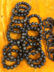 Unisex Vintage 16MM-18MM Agarwood Beaded <b>Bracelet</b> Natural Oud Wood Classic <b>Buddhist</b> Jewelry Handcrafted in Vietnam OEM Supply - Product Image 2