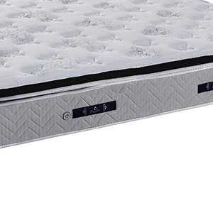Materasso Ortopedico Trapuntato Bianco Traspirante con Molle Insacchettate, Materasso Contemporaneo a Doppia Faccia <span class=keywords><strong>per</strong></span> Appartamenti, Hotel e Camere da <span class=keywords><strong>Letto</strong></span> - Product Image 4