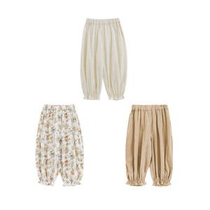 Pantalones de Verano para Niñas, de Algodón, Estilo Linterna, Lindos, Jacquard, Casuales, <span class=keywords><strong>Antimosquitos</strong></span> - Product Image 1