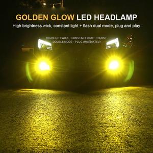 Super brillante H3 H7 H8 H11 3030 LED luces <span class=keywords><strong>antiniebla</strong></span> doble color <span class=keywords><strong>antiniebla</strong></span> bombilla 9006 9005 para coches - Product Image 5
