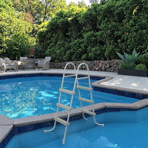 Escalera Portátil <span class=keywords><strong>para</strong></span> <span class=keywords><strong>Piscina</strong></span> Elevada, Compatible con Agua Salada y Rayos UV, <span class=keywords><strong>de</strong></span> Metal, Resistente a la Corrosión, Plegable, <span class=keywords><strong>para</strong></span> Limpieza <span class=keywords><strong>de</strong></span> Piscinas - Product Image 6