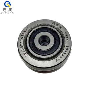 Qipang Dây Thẳng Con Lăn V/U/H Khe Cắm Có Thể Được Tùy Chỉnh Thẳng Bánh Xe Mang Thép Con Lăn - Product Image 1