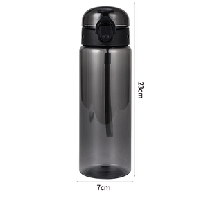 Cross-border Plastic Sports <b>Water</b> <b>Bottle</b> Drop-proof <b>Large</b> Capacity Unisex Heat Resistant Portable Cup Custom Pattern Available - Product Image 5