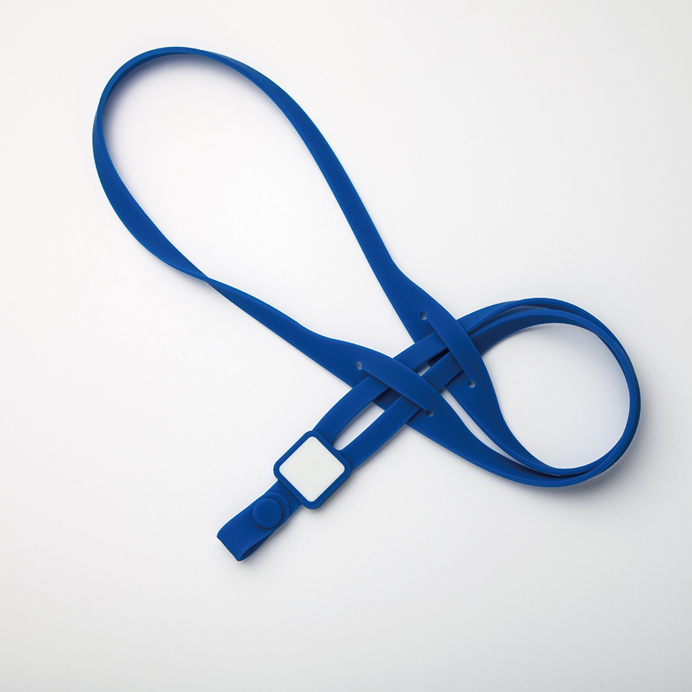 UHOO Fashion Silicone Hanging Rope Soft Lanyard 12mm Image 2