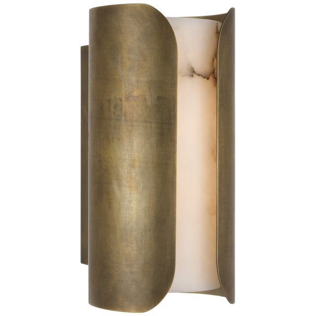 Hot Sale indoors Wall Sconce Brass Lamps for Living Room Rectangle Modern Luxury Style Led Lighting Swirl Alabaster Wall Light