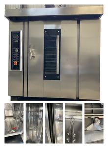 סין סיטונאי תנור טרולי כפול חשמלי עם 32 מגשים תנור מצב סיבובי למצב ביסקוויט למהר - Product Image 2