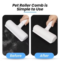 Pet Cat Dog Haarentferner Wieder verwendbare Fussel rolle für Möbel Couch Teppich Kleidung und Bettwäsche