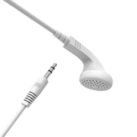 Penjualan TERBAIK Headset 3.5mm Handsfree Earphone Universal Kabel Earbud Headphone Dengan Mikrofon untuk Ponsel