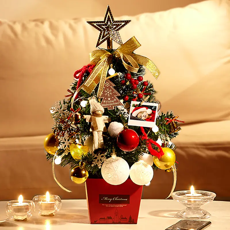 Amazon Bestseller Weihnachts dekoration Home Party Dekor Tisch LED 12 Zoll 23 Zoll Tabletop Mini Weihnachts baum