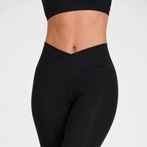 Legging de sport taille haute personnalisé pour femme, extensible dans les 4 sens, idéal pour le yoga et l'entraînement - Product Image 5