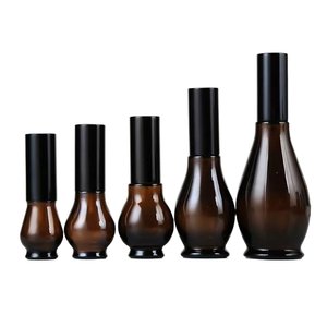 10/20/30/50/100 ml lege transparante amberkleurige glazen fles met druppelaar/rollerdop, <span class=keywords><strong>1</strong></span> <span class=keywords><strong>oz</strong></span> glazen fles met pompsprayer, bedrukt - Product Image 3
