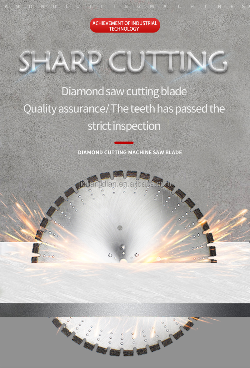 Manufacturer Professional 16INCH Sintered Stone Blade Cutting Tools Spare Parts Marble Granite Steel Sharp Diamond Saw Blade