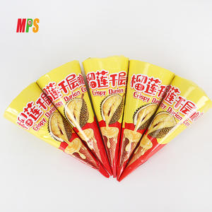 Fabricant cornet de crème glacée au chocolat halal avec biscuits personnalisé vente en gros - Product Image 6