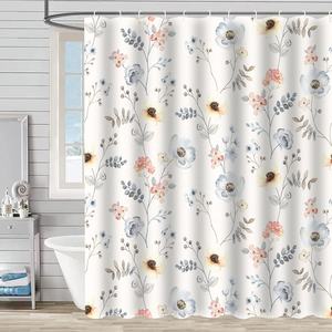 <span class=keywords><strong>Rideau</strong></span> <span class=keywords><strong>de</strong></span> <span class=keywords><strong>douche</strong></span> moderne imprimé en 3D forêt jungle tropicale Design populaire avec feuilles botaniques fleurs polyester pour toutes les saisons - Product Image 5