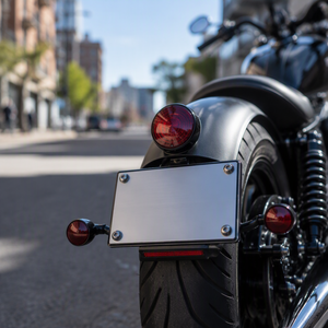 Placa de Matrícula <span class=keywords><strong>Personalizada</strong></span>, Placa de Metal con Número Personalizado, Texto Personalizado, Placa para Auto o Moto, Regalo para Vehículo, OEM Personalizado - Product Image 2