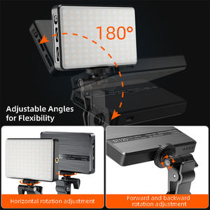 Nueva llegada de luz LED de videoconferencia para iluminación de estudio de maquillaje de fotografía de brillo de teléfono móvil-para aprendizaje DE TRABAJO - Product Image 6