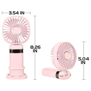 Newest Trending Product 3000mah Foldable Handheld <b>Fan</b> Outdoor <b>Portable</b> <b>Fan</b> With Lanyard - Product Image 3