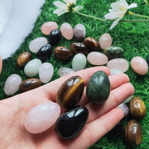 Wholesale Bulk <strong>Crystals</strong> Handmade Polished Healing Mini Mixed <strong>Crystal</strong> <strong>Egg</strong> <strong>Shape</strong> Sculpture - Product Image 3