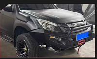 Pare-chocs avant pour ISUZU DMAX, barre de protection LED, protection tout-terrain, sport 4x4, pick-up, en plastique