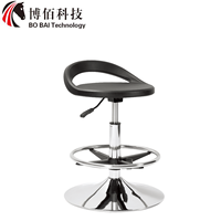 Chaises de bar pivotantes réglables en hauteur de haute qualité avec base ronde, tabourets rotatifs pour magasin de bureau Lobby Lounge Shop Bar Furniture