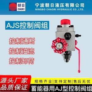 Válvula de Control de Acero al Carbono Tipo AJ de Descarga Electromagnética Manual AJS de Ningbo Asahi, Grupo de Válvulas Acumuladoras, Válvulas Hidráulicas - Product Image 4
