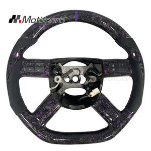 Volante de Fibra de Carbono Forjado Personalizado en Color Morado para Chrysler 300 300C SRT8 SRT8 2004-2010, Accesorios Interiores de Mejora - Product Image 1