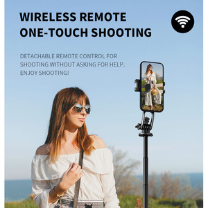 Palo de Selfie C20 Antivibración con Soporte Magnético Desmontable, Trípode para Teléfono, Soporte para Cámara de Teléfono, Vlog, Transmisión en Vivo - Product Image 5