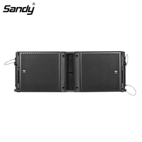 Système de sonorisation Sandy Audio J10M, double enceinte colonne à deux voies de 10 pouces, plage de fréquences 60 Hz-19 kHz, puissance de pointe 700 W/2800 W, étanche