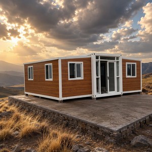 Maison Modulaire Moderne SUNRISE 2, 3 ou 4 Chambres, 20-40 pieds, Extensible, Préfabriquée, Conteneurisée, Mobile, Montage Facile, Compacte - Product Image 1