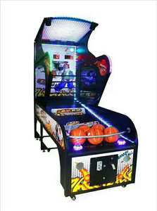 Écran LCD de luxe jeu de tir interactif équipement de <span class=keywords><strong>parc</strong></span> d'attractions système de rachat de billets Machine de basket-ball - Product Image 6