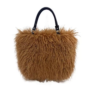 <span class=keywords><strong>Sac</strong></span> fourre-tout en fourrure d'agneau moelleuse tendance, grande capacité, <span class=keywords><strong>sac</strong></span> à bandoulière doux pour femme, <span class=keywords><strong>sac</strong></span> en fourrure de Mongolie - Product Image 3