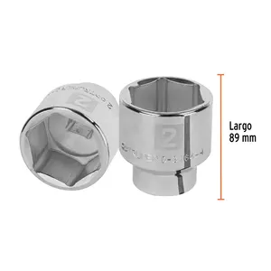 Boîte de 3 douilles de 2 pouces, 6 points, entraînement de 3/4 pouces, TRUPER - Product Image 3