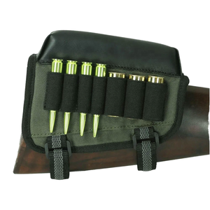 กระเป๋าใส่กระสุนไนลอนอเนกประสงค์สำหรับกิจกรรมกลางแจ้ง  ซองปืนแบบยุทธวิธี  พร้อมที่รองคาง  อุปกรณ์เสริม  กระเป๋าใส่แม็กกาซีน  แบบปลดเร็ว  ใช้ได้กับปืนทั่วไป สำหรับการล่าสัตว์ - Product Image 1