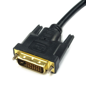 สาย HDMI เป็น DVI แบบตัวผู้ต่อตัวผู้ 1080P ชุบทอง อะแดปเตอร์วิดีโอสำหรับจอแสดงผล - Product Image 3