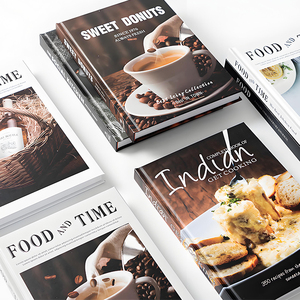Tùy Chỉnh In Ấn Cuốn Sách Dịch Vụ Đầy Đủ Màu Sắc Bìa Cứng Nấu Ăn Công Thức Nấu Ăn Cuốn Sách Nấu Ăn In Ấn - Product Image 2