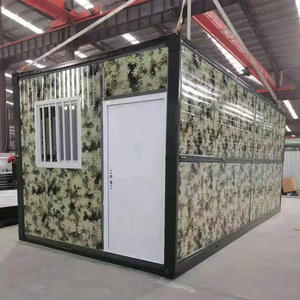 Casa prefabricada apilable portátil impermeable económica de construcción rápida verificada contenedor plegable fácil para uso doméstico al aire libre - Product Image 6