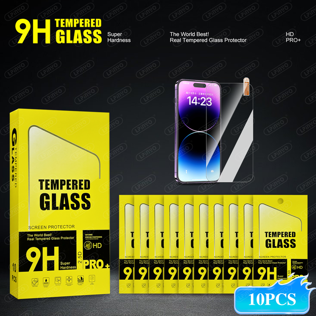 High Transparent Tempered Glass Anti-shatter Cellphone Glass Touch Screen Protector for Iphone 17pro Max