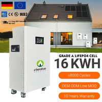 Hybride zonne-energiesysteem, verrijdbaar, draagbaar, 51.2V 48V 200Ah 280Ah Lifepo4 batterij, 5kW 10kWh 15kW 16kW voor zonne-opslagtoepassing